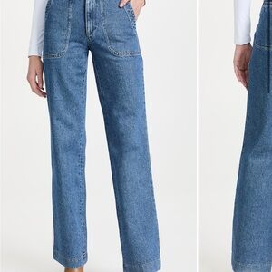 APC Seaside Jeans in Stonewashed Indigo, Size 31.